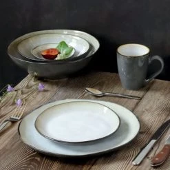 Medard De Noblat Coffret 6 Assiettes Plates D28cm -Assiettes Soldes Magasin coffret 6 assiettes plates d28cm 3