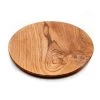 Bazar Bizar Assiettes Plates Grand Plat Rond En Bois De Teck