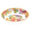 Les Jardins De La Comtesse Assiettes Creuses Grande Assiette Creuse En Mélamine Pure - 23 Cm - Perroquets De Bahia