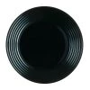 Luminarc Assiettes Plates Grande Assiette Plate Noire D27cm