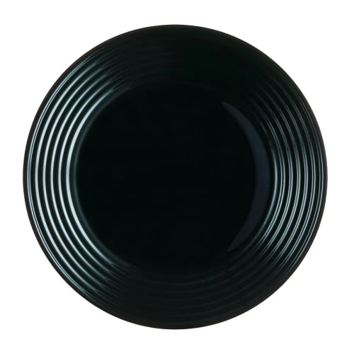Luminarc Assiettes Plates Grande Assiette Plate Noire D27cm 1 Luminarc Assiettes Plates Grande Assiette Plate Noire D27cm