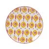 Table Passion Assiettes à Dessert Lot De 6 - Assiette à Dessert 20 Cm En Porcelaine Jaune