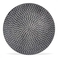 Table Passion Assiettes à Dessert Lot De 6 - Assiette à Dessert 21 Cm En Grès Noir