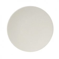 Table Passion Assiettes à Dessert Lot De 6 - Assiette à Pain 16 Cm En Grès Blanc