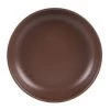 Table Passion Assiettes Creuses Lot De 6 - Assiette Creuse Chocolat 22 Cm En Grès Marron