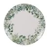 Table Passion Assiettes Plates Lot De 6 - Assiette Plate 27 Cm En Faïence Décoré