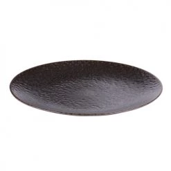 Table Passion Assiettes Plates Lot De 6 - Assiette Plate 27 Cm En Faïence Noir -Assiettes Soldes Magasin lot de 6 assiette plate 27 cm en faience noir 1