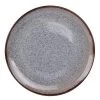 Table Passion Assiettes Plates Lot De 6 - Assiette Plate 27 Cm En Grès Gris