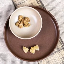 Table Passion Assiettes Plates Lot De 6 - Assiette Plate Chocolat 26 Cm En Grès Marron -Assiettes Soldes Magasin lot de 6 assiette plate chocolat 26 cm en gres marron 2