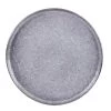 Table Passion Assiettes Plates Lot De 6 - Assiette Plate Stone 28,5 Cm En Grès Gris