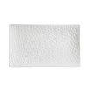 Table Passion Assiettes De Présentation Lot De 6 - Assiette Rectangle 20x12 Cm En Porcelaine Blanc
