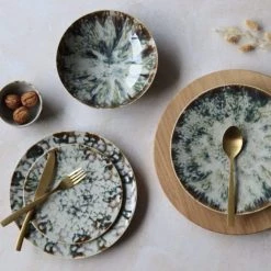 Novastyl Lot De 6 Assiettes Creuses En Porcelaine 21cm -Assiettes Soldes Magasin lot de 6 assiettes creuses en porcelaine 21cm 4