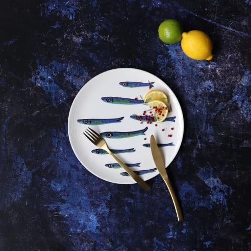 Novastyl Lot De 6 Assiettes Plates En Faïence D27cm 4 Novastyl Lot De 6 Assiettes Plates En Faïence D27cm – Image 4