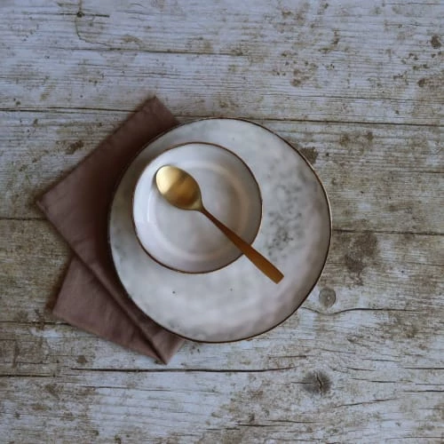 OGO Living Vaisselle De Noël Lot De 6 Assiettes Plates En Grès Gris 27,5cm 4 OGO Living Vaisselle De Noël Lot De 6 Assiettes Plates En Grès Gris 27,5cm – Image 4