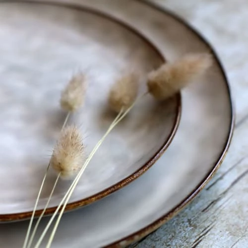 OGO Living Vaisselle De Noël Lot De 6 Assiettes Plates En Grès Gris 27,5cm 6 OGO Living Vaisselle De Noël Lot De 6 Assiettes Plates En Grès Gris 27,5cm – Image 6