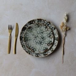 Novastyl Lot De 6 Assiettes Plates En Porcelaine 27cm -Assiettes Soldes Magasin lot de 6 assiettes plates en porcelaine 27cm 3