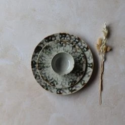 Novastyl Lot De 6 Assiettes Plates En Porcelaine 27cm -Assiettes Soldes Magasin lot de 6 assiettes plates en porcelaine 27cm 4