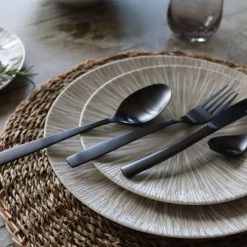 Novastyl Lot De 6 Assiettes Plates En Porcelaine Sable D27cm -Assiettes Soldes Magasin lot de 6 assiettes plates en porcelaine sable d27cm 4