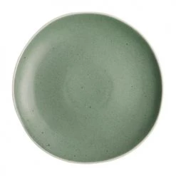 Olympia Lot De 6 Assiettes Plates Ø205 Mm Verte