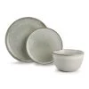 ONA Assiettes Plates Service 12 Pieces Vert