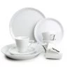 Salt&Pepper Assiettes Plates Service 20 Pièces Blanc